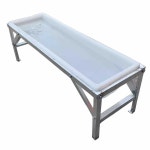 염소 사료통 여물통 농장 돼지 스텐 축사 플라스틱 밥통 : 에이파트너스S