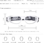 SooGree 스포츠 고글 라크로스 농구 라켓볼 안경 도수 렌즈 교체 가능 G8033 Transparent Frame : 늘품스토아