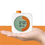 시간관리테크 보이는 타임테크 시간타이머 디지털타이머 알람시계 : JOOBOO