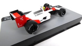 OPO 10 - 포뮬러 1 자동차 /43 맥라렌 MP4와 호환 가능 / 5# 에어톤 세나 우승 독일 GP F1 1989 (724) : 블루인썸