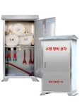옥외 소화전함 화재 노출함 스텐 비상 보관 호스 201-0.8mm A : 온글로리