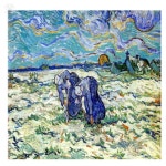 오네모데 고흐의 눈덮인밭을파는두여인 명화그리기 그림색칠하기 유화그리기세트 유화색칠하기 : 오네모데