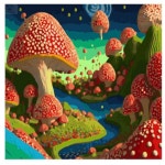 오네모데 송이 빌리지 40x50 명화그리기세트 색깔칠하기 DIY그리기 색칠도안 : 오네모데