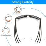 폴라스 디자인 아웃도어 스포츠 남녀용 사이클링 선글라스 주변 편광 랩 TR90 프레임 자외선 차단 낚시용 Mat Black C9 0.0 x : 늘품스토아