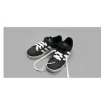 운동화 끈 신발끈 화이트 초박형 세탁 X자 내구성 남녀공용 실내 : 토핑마켓