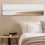 픽유아 해변가 그림 거실 소 A. F8123 싱글 크기 패턴 사용자 정의 가능, A. 30120 1.2m 침대 및 거실에 권장, A. 천면실목화천연원목틀 : 픽유아