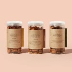 [한과미의식]건빵 3종(고흥유자/아몬드코코넛/서산감태 3종중 택1) 고흥 유자 건빵 : 씨유니