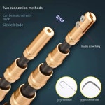 8m 장대낫 5개 A. 8미터 6단 신형 플랫 후크 : 플라바이