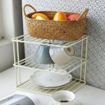에잇룸 코너 선반 접시정리대 2단코너선반 : 디에잇룸