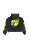 [반디더핑크] VANDY THE PINK Flame Flower Ball Zip Up - Black : 노클레임 NOCLAIM