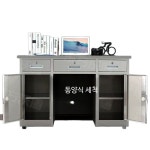 사무실 스텐책상 컴퓨터 디자인 서랍 테이블 책상 오피스 : 글로투