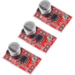 콘덴서 마이크 홈레코딩 유튜브 악기용 3PCS DC 5V-12V 마이크로 일렉트렛 앰프 MIC 미니 보드 : 큐비컴퍼니