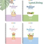 로넬리빙 펜피아 3000 요식업노트 188 260mm 70매 업소용 갑단위 10개입 문구용품 : 로넬리빙