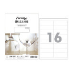 (BE) 폼텍 클린오프 라벨 LDR-3107 : 행복하고 즐거운 마켓