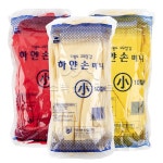 하얀손 미니 고무장갑 10켤레 다용도 다목적 주방장갑 : 소백산장갑