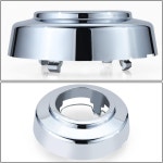 DNA 모터링 앞바퀴 센터 캡 94-08 F250 / F350 E150 E250 E350 E450과 호환되며 4WD 모델 16x7 휠 크롬 ZTL-Y-0262에 맞습니다 1PC... 