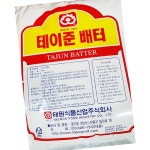 태원 테이준 배터 5kg 2개 튀김옷 : 튼튼 상회
