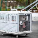 이동장 애견케이지 접이식켄넬 반려견켄넬 여행 반려견 : 트러스픽온G