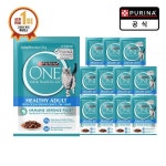 퓨리나원 고양이 사료 습식 파우치 성묘용 청정 바다 생선 70g x 12개 : 지지글로벌84