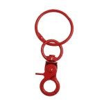 꼬미얌 컬러 회전 버클 개고리 키 링 열쇠고리링 원형고리 다용도고리 키링만들기재료 : 꼬미얌