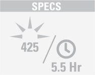 수중 키네틱스 SL3 eLED (L2) 다이빙 라이트 Safety Yellow Comes in a Box : 도다도다주store