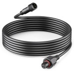 고비 야외 홍수등용 HIQCVOU 10피트 연장 케이블 H7057 H7058 H7062 H7060 H7061 파티오 뒷마당 발코니용 4핀 10 Foot Extension Cord... 