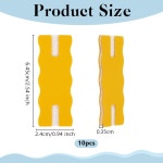 없는 주얼리 정리함 골드 안티 랩 목걸이 디스플레이 카드 홀더 체인 보관용 범용 보관 케이스 - 2.5x1x0.1 인치 Gold : 더 코리안 셀렉트