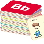 QUOKKA ABC 만 1-3세 유아용 학습 플래시 카드 - 가방에 담긴 5.1-10.2cm(2-4인치) 아동용 플래시 카드 120 120 ABC Learning Realistic... 