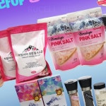 핑크소금조합 조미료선물 정제염대용 조리활용 : 라리은