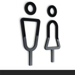 은열디자인 화장실표시 화장실인테리어 : 하은열