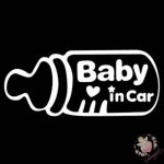 AN 베이비인카 스티커 주의스티커 : 엔젤인터내셔널V