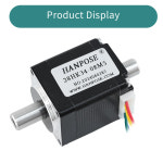 이중 축 스텝퍼 모터 NEMA11 4.0v 1.0A 2 상 하이브리드 소형 토크 28HK34/40/50 : 현진49