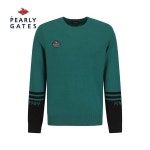 [파리게이츠] [가격 인하] 남성 로고 패치 컬러 블록 긴팔 니트 : 브이테이퍼