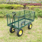 농업용 운반카트 손수레 팽창식 구루마 사륜 비료 농사용 수레 트레일러 리어카 카트 소형 : 88-보니마켓