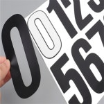 소로롱 0-9숫자스티커 1장 10cm 유치원꾸미기 : 소로롱잡화점