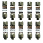 10팩 신제품 KLKR-5KR-5A KLKR005 600Vac 고속 작동 퓨즈 KLKR-5A 전류 제한 등급 CC 거부 카트리지 : Industory