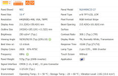 NL6448AC33-27 640x480 정품 A 등급 재고 선적 전 테스트 완료 10.4 인치 : 현진19