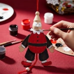 움직이는 인형 나무 삐에로 산타 만들기 : 노리프렌즈