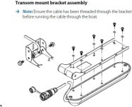 Lowrance 000-14489-001 액티브 이미징 3-in-1 트랜스듀서 블랙 Transducer : 트렌디구대28