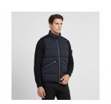 스톤 아일랜드 G0828 심리스 터널 나일론 다운-TC 다운 지퍼 베스트 위드 안티 드롭 네이비 블루 - 24FW 8115G0828-V0020 : 이끌라