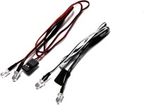 축 SCX10-III LED 조명 세트 흰색/빨간색 AXI230031 전기 자동차/트럭 교체 부품 : 도다도다자store
