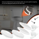 콜러용 변기 범퍼 및 볼트 1133070 1236365 1133024 1239016 시트 안정성을 높이고 소음 수리 키트를 줄입니다 : 라피네로드노바