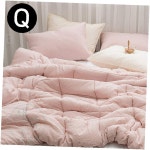 을지 겨울 차렵이불세트 퀸 핑크 베개커버 침구류 : 을지유통