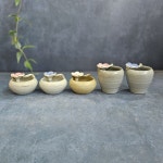 꽃 한송이 화병 미니 꽃병 여주 도자기 : 혜당