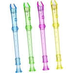 Gatuida 가투이다 초급 음악 관악기 연주 4pcs 6구 미니 클라리넷 플루트 남녀 어린이 장난감 랜덤 컬러 : 윈스토어2