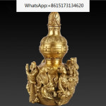 구리 조각상 순수 박 8 불멸의 장식품 : 현진31