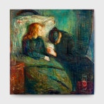 에드바르트 뭉크 병든 소녀 세계 명화 그림 인테리어액자 40x41cm : 아트스코