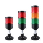 삼색 경고등 타워 산업용 경보 신호 조명 라이트 알루미늄 트리플 다층 시그널 접이식 : 키리글로벌