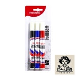 흑청적 3색세트 유성매직 모나미 : 일십백