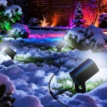 Go ee H7093 H7094-4 핀 플러그 파티오 장식과 호환되는 실외 스팟 라이트 2 IP68 방수 연장 코드를 위한 10FT 케이블 10FT... 